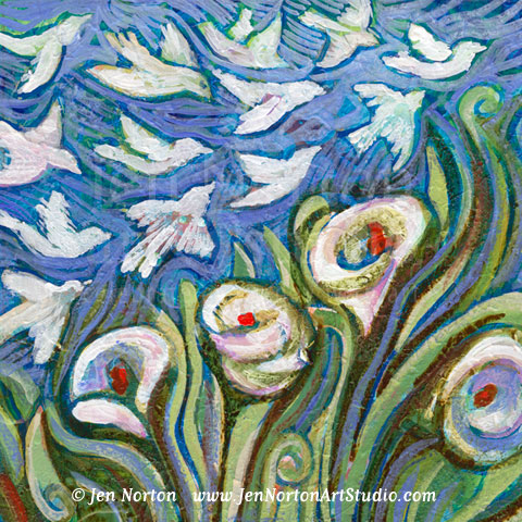 JN793_LilliesBirds